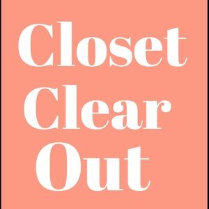 ‼️CLOSET CLEAR OUT‼️